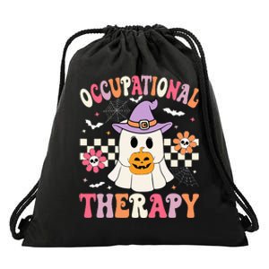 Ot Occupational Therapy Halloween Drawstring Bag