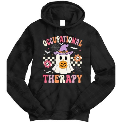 Ot Occupational Therapy Halloween Tie Dye Hoodie