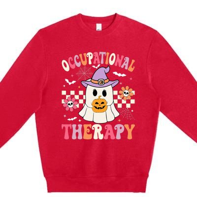 Ot Occupational Therapy Halloween Premium Crewneck Sweatshirt