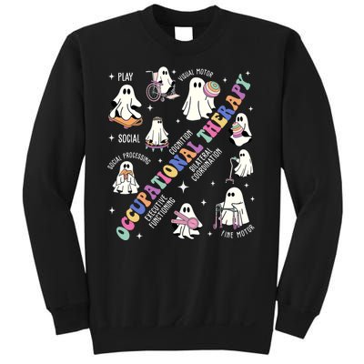 Ot Occupational Therapy Therapist Halloween Spooky Sweatshirt