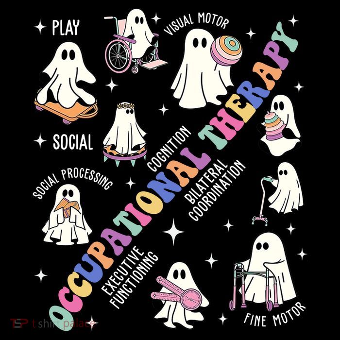 Ot Occupational Therapy Therapist Halloween Spooky Backpack