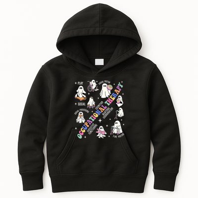 Ot Occupational Therapy Therapist Halloween Spooky Kids Hoodie