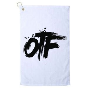 OTF Only The Family Platinum Collection Golf Towel