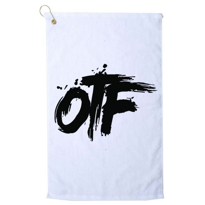 OTF Only The Family Platinum Collection Golf Towel