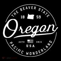 Oregon Or Travel Vacation State Slogan Tall T-Shirt