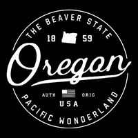 Oregon Or Travel Vacation State Slogan Button