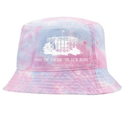 One Of Those Black Jobs Kamala 2024 Tie-Dyed Bucket Hat