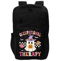 OT Occupational Therapy Halloween Retro Ghost OT Halloween Impact Tech Backpack