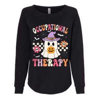 OT Occupational Therapy Halloween Retro Ghost OT Halloween Womens California Wash Sweatshirt