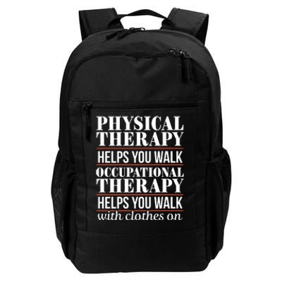 OT Occupational Therapy Assistant Physical Therapist Daily Commute Backpack