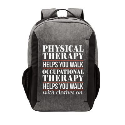 OT Occupational Therapy Assistant Physical Therapist Vector Backpack