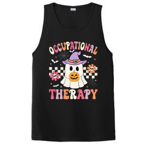 Ot Occupational Therapy Halloween Retro Ghost Ot Halloween PosiCharge Competitor Tank