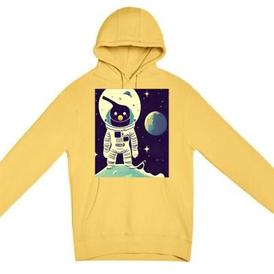 Out Of This World Penguin Gift Premium Pullover Hoodie