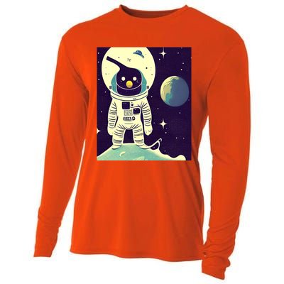 Out Of This World Penguin Gift Cooling Performance Long Sleeve Crew