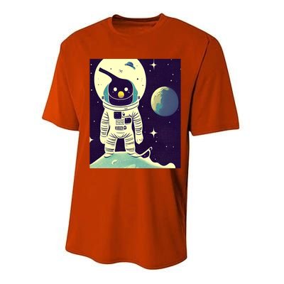 Out Of This World Penguin Gift Performance Sprint T-Shirt