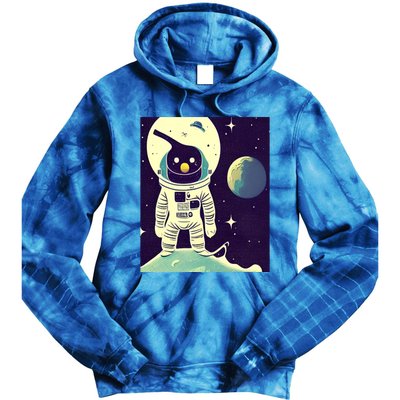 Out Of This World Penguin Gift Tie Dye Hoodie