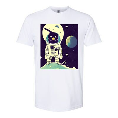 Out Of This World Penguin Gift Softstyle CVC T-Shirt