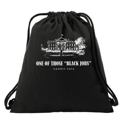 One Of Those Black Jobs Harris Vote For Women Rights Drawstring Bag