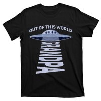 Out Of This World Grandpa Quote For Your UFO Grandpa Premium T-Shirt