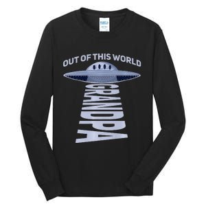 Out Of This World Grandpa Quote For Your UFO Grandpa Premium Tall Long Sleeve T-Shirt