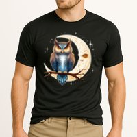 Owl Of The Moonlit Branch Gift Cooling Performance Crew T-Shirt