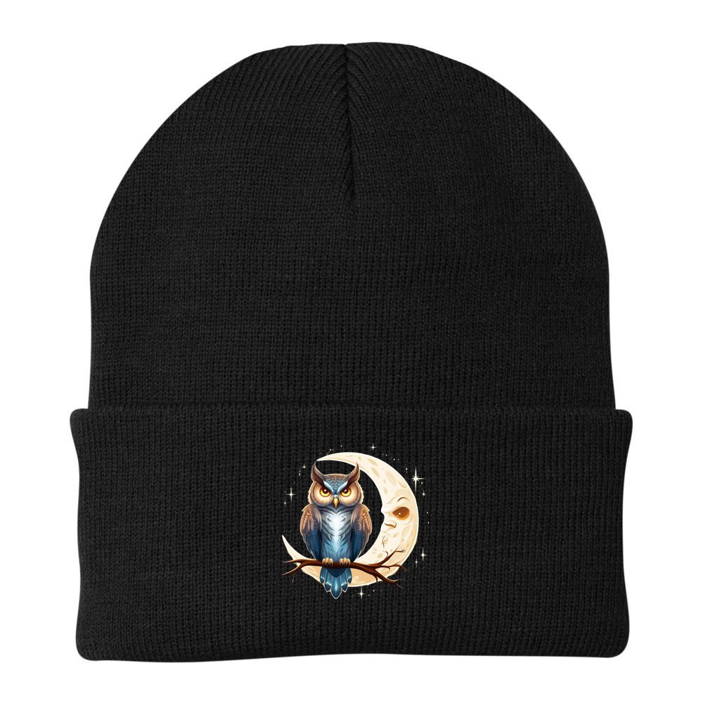Owl Of The Moonlit Branch Gift Beanie