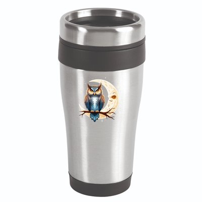 Owl Of The Moonlit Branch Gift 16oz Travel Tumbler