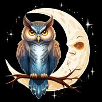 Owl Of The Moonlit Branch Gift Youth Performance Sprint T-Shirt