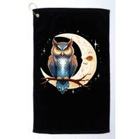 Owl Of The Moonlit Branch Gift Golf Towel