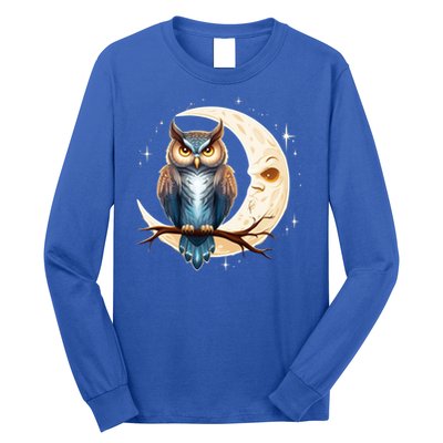 Owl Of The Moonlit Branch Gift Long Sleeve Shirt
