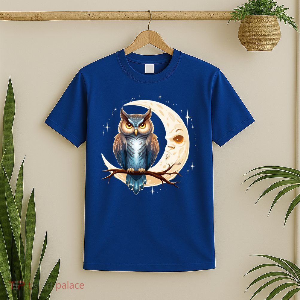 Owl Of The Moonlit Branch Gift T-Shirt