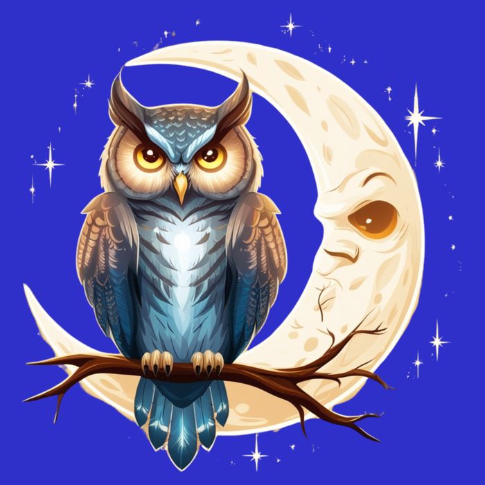Owl Of The Moonlit Branch Gift Zip Tote Bag
