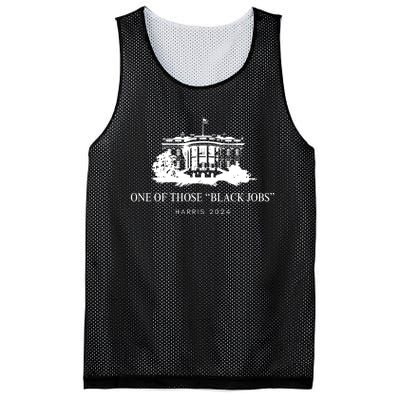 One Of Those Black Jobs Harris 2024 Mesh Reversible Basketball Jersey Tank