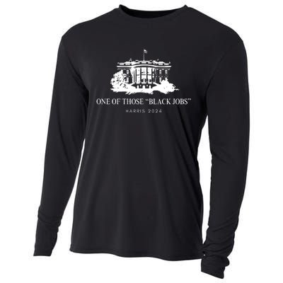 One Of Those Black Jobs Harris 2024 Cooling Performance Long Sleeve Crew