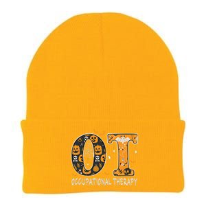 OT Occupational Therapy Therapist Halloween OTA Spooky Knit Cap Winter Beanie