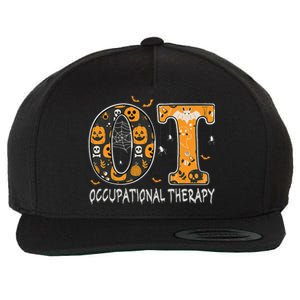 OT Occupational Therapy Therapist Halloween OTA Spooky Wool Snapback Cap