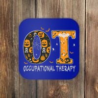 OT Occupational Therapy Therapist Halloween OTA Spooky Coaster