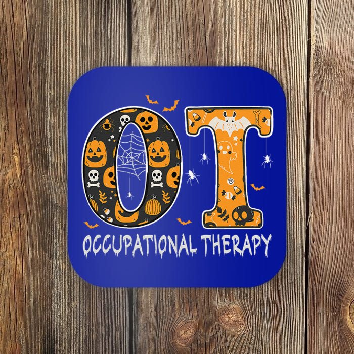 OT Occupational Therapy Therapist Halloween OTA Spooky Coaster