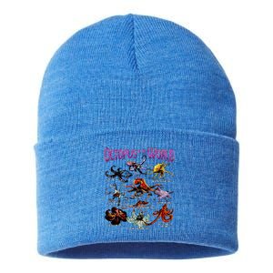 Octopus Of The World Sea Animal Educational Sustainable Knit Beanie