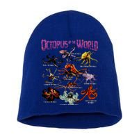 Octopus Of The World Sea Animal Educational Short Acrylic Beanie