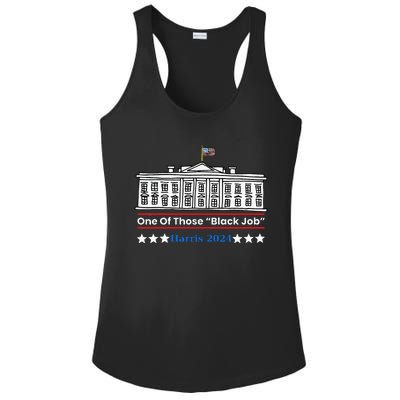 One Of Those Black Jobs Harris 2024 Ladies PosiCharge Competitor Racerback Tank