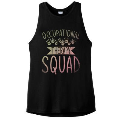 Ota Occupational Therapy Squad Ot Occupational Therapist Ladies PosiCharge Tri-Blend Wicking Tank