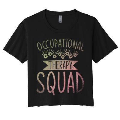 Ota Occupational Therapy Squad Ot Occupational Therapist Women's Crop Top Tee