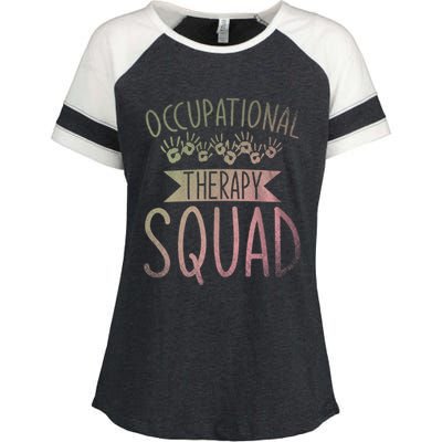 Ota Occupational Therapy Squad Ot Occupational Therapist Enza Ladies Jersey Colorblock Tee