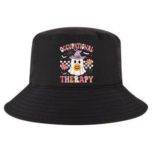 Ot Occupational Therapy Halloween Retro Ghost Ot Halloween Cool Comfort Performance Bucket Hat