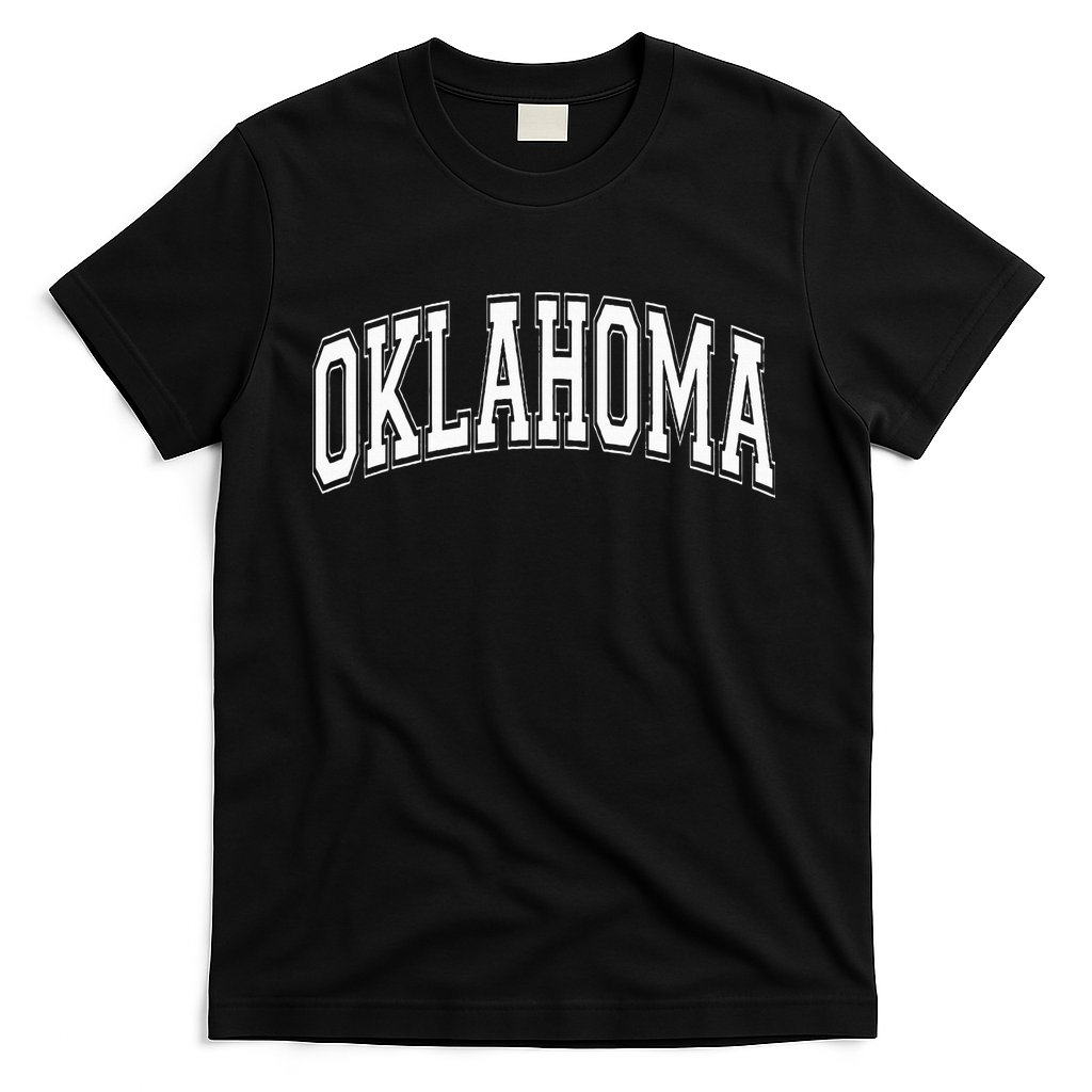 Oklahoma OK Vintage College Athletic Design T-Shirt