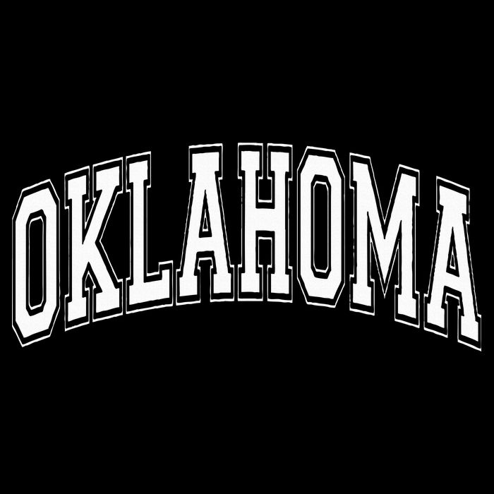 Oklahoma OK Vintage College Athletic Design Baby Bodysuit