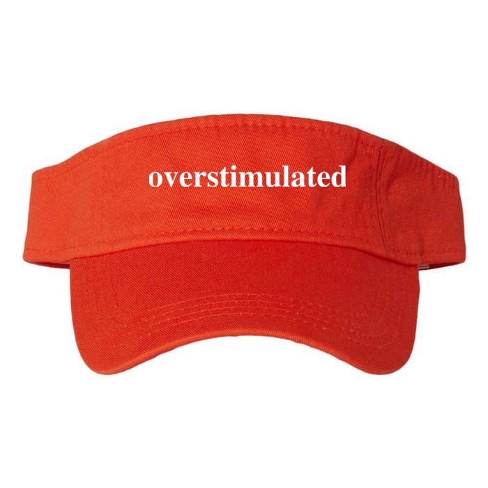 Overstimulated Valucap Bio-Washed Visor