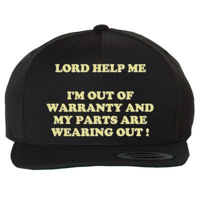 Out Of Warranty Wool Snapback Cap