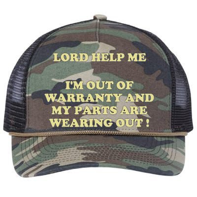 Out Of Warranty Retro Rope Trucker Hat Cap